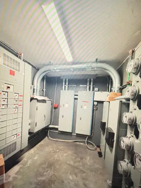 Multi-meter electrical room, DawnStar Electrical, Northern Colorado